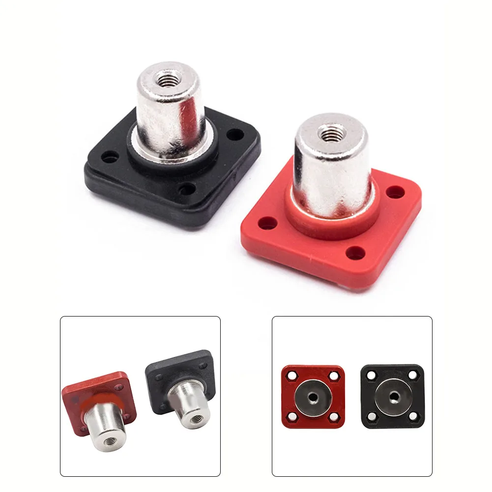 

200A-250A All Copper Energy Storage Terminal Through-Wall Type High Current Lithium Battery Power Connector Box Mount Install