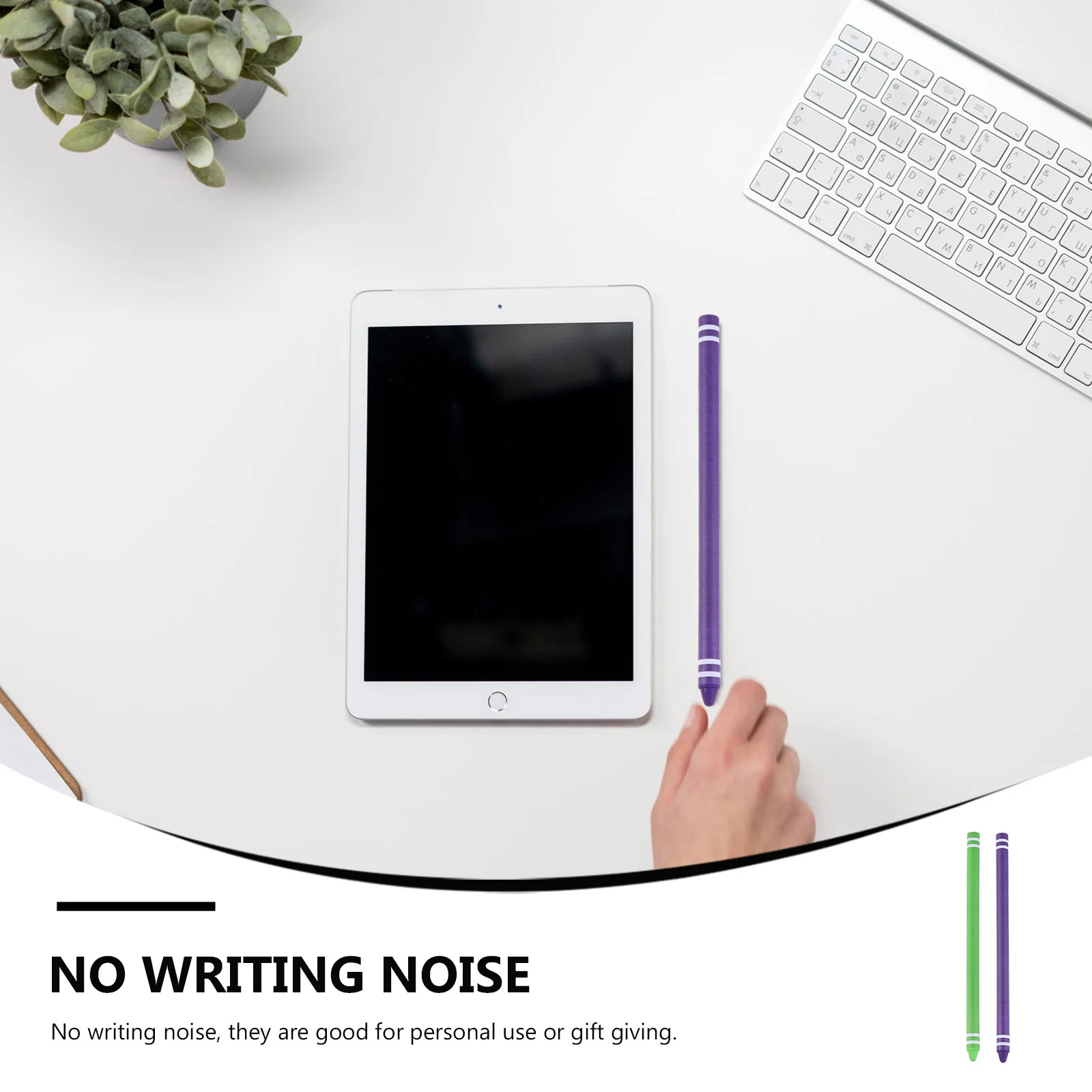 

2 шт. емкостный стилус, силиконовый высокоточный стилус для планшета с гладкой поверхностью, практичный универсальный стилус для сенсорного экрана