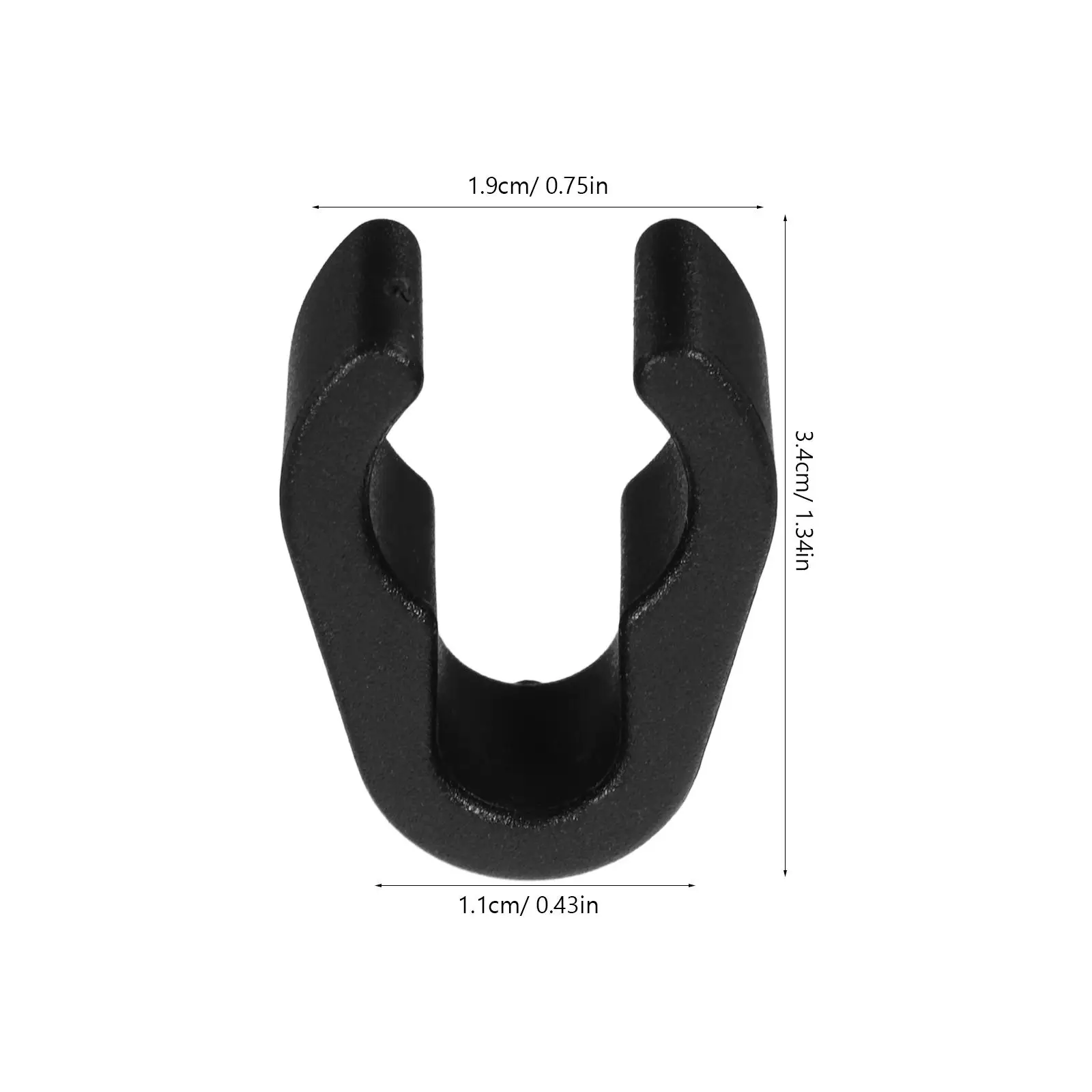 20 piezas soporte de micrófono accesorios Clips para soportes Cable Universal Flexible caída a tierra