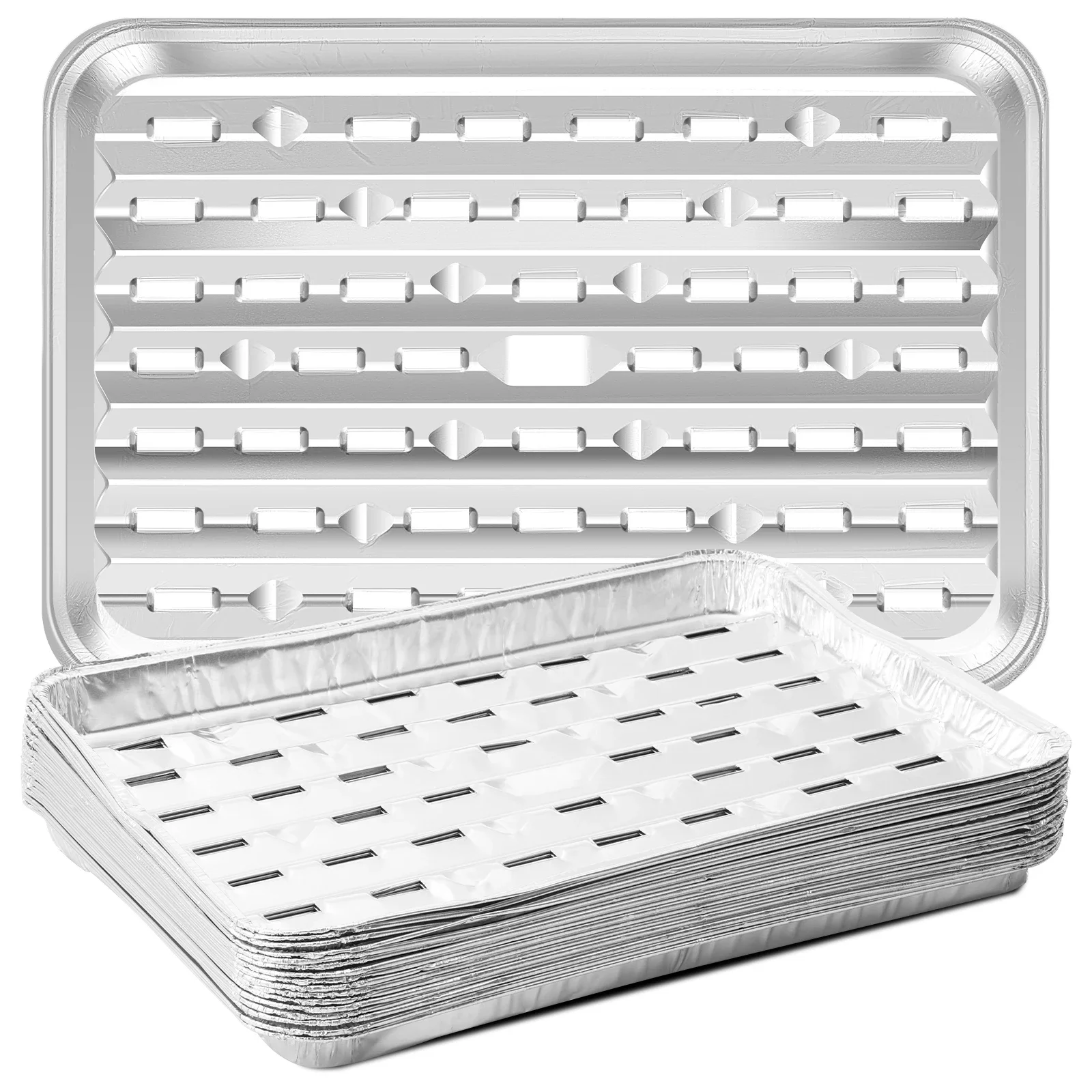 

20 шт., сковорода из алюминиевой фольги, прямоугольная термостойкая универсальная сковорода из алюминиевой фольги для духовки, пароварки, аксессуары для барбекю