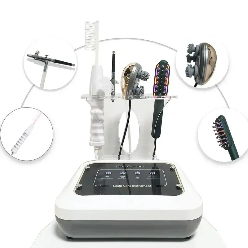 2026 4-in-1 Hair Follicle Oil Moisture Scalp Nourishing Nanometer Spray Treatment Hair Regrowth Anti-Hair Loss Machine