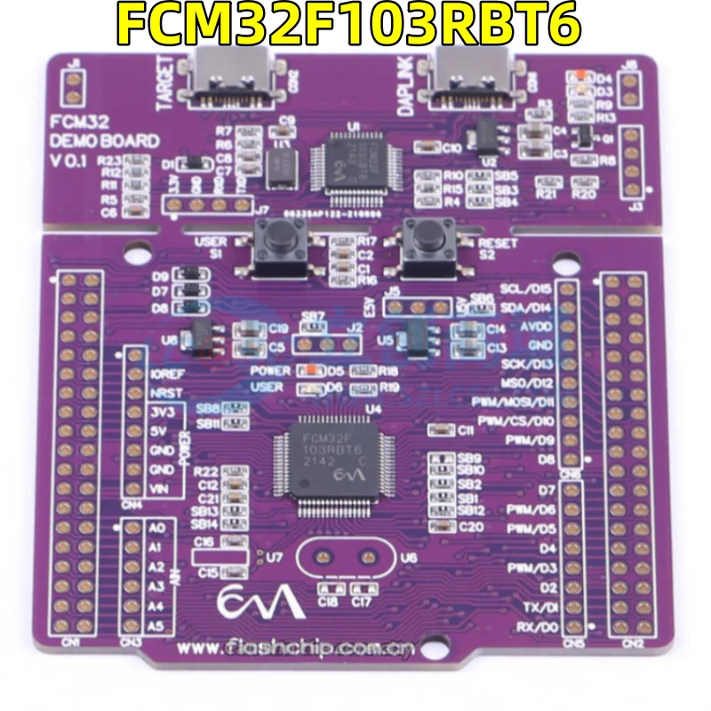 5-100 PCS/LOT New FCM32F103RBT6 Development Board original in stock