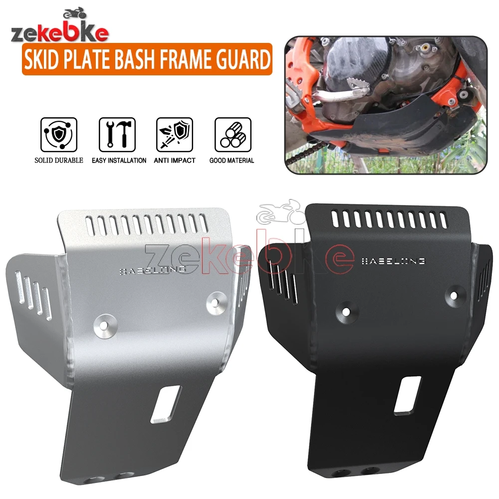 

Motorcycles Skid Plate Sump Engine Guard Protector For 250 400 450 520 525 EXC SX SXF 525 EXC 4-Stroke 2003-2004 2005 2006 2007
