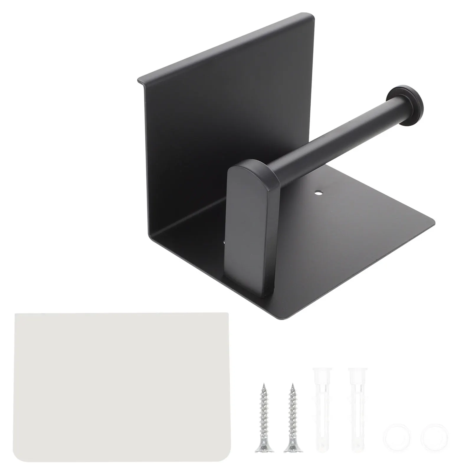 

Настенный держатель для туалетной бумаги из нержавеющей стали с утолщенным стержнем, водонепроницаемая и влагостойкая полка для хранения, многофункциональный держатель для салфеток в ванную комнату