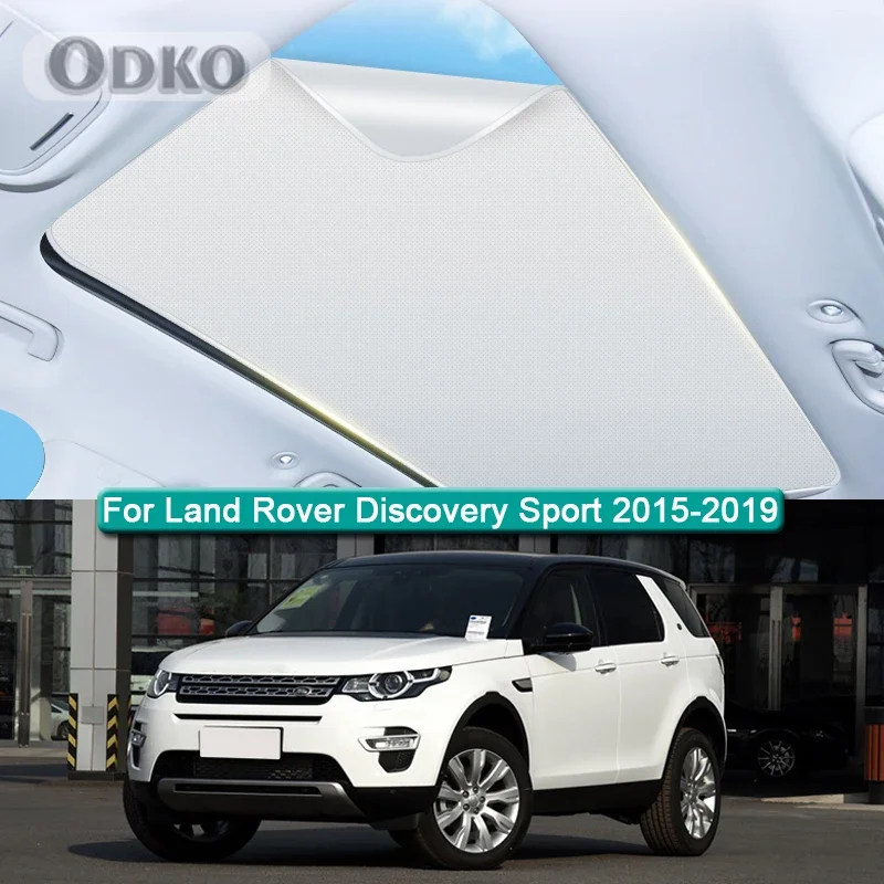 Car Roof Sunshade For Land Rover Discovery Sport 2015-2018 2019 Electrostatic Adsorption Sunroof Sunshade Skylight Blind Shading