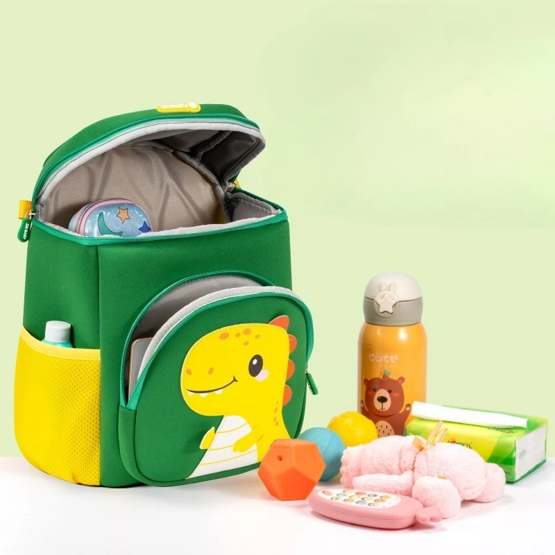 

Детский школьный рюкзак с милыми мультяшными животными и динозаврами, детский рюкзак, нейлоновый удобный шикарный рюкзак для детей, детский сад для мальчиков и девочек