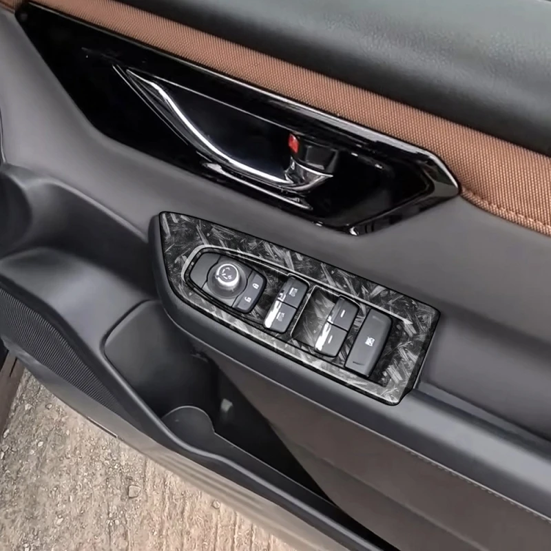RHD لسوبارو فورستر 2025 2026 مقبض الباب نافذة رفع غطاء أزرار صندوق التروس لوحة كوب ماء أمامي أداة غطاء فتحة التهوية التيار المتناوب