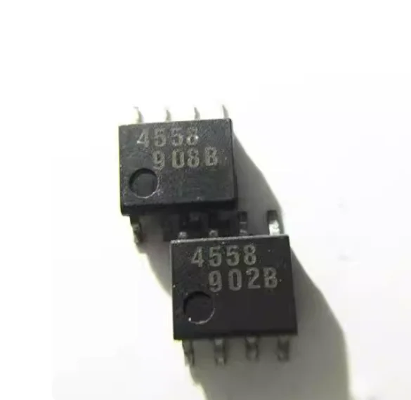 New MC4558L MC4558 screen-printed SOP8 package plug-in DIP8 linear instrumentation amplifier
