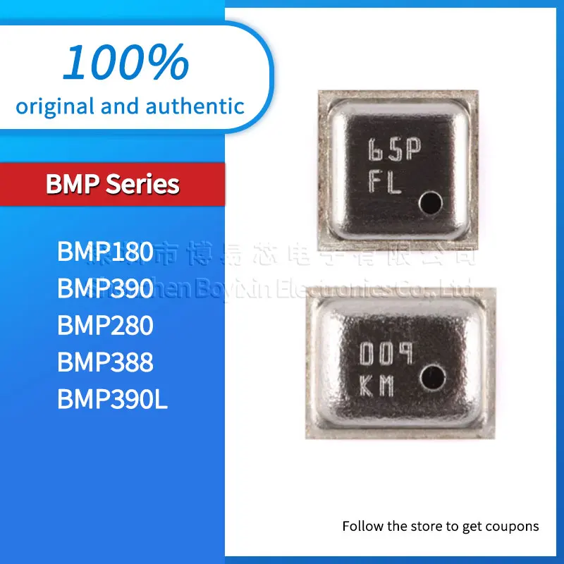 Brand new original BMP180 BMP390 BMP280 BMP388 BMP390L low power digital pressure sensor packaged in LGA