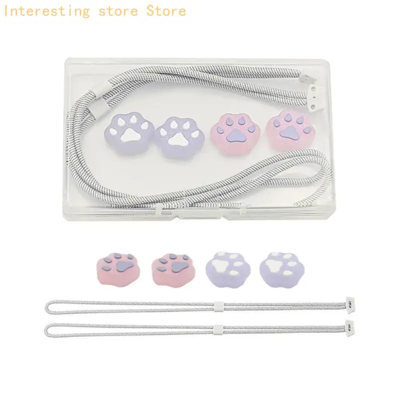 Werkzeugloses Handschlaufe- und Daumengriff-Set für Controller, sicheres Zubehörpaket für aktives Spielen und tägliche – Detail 2