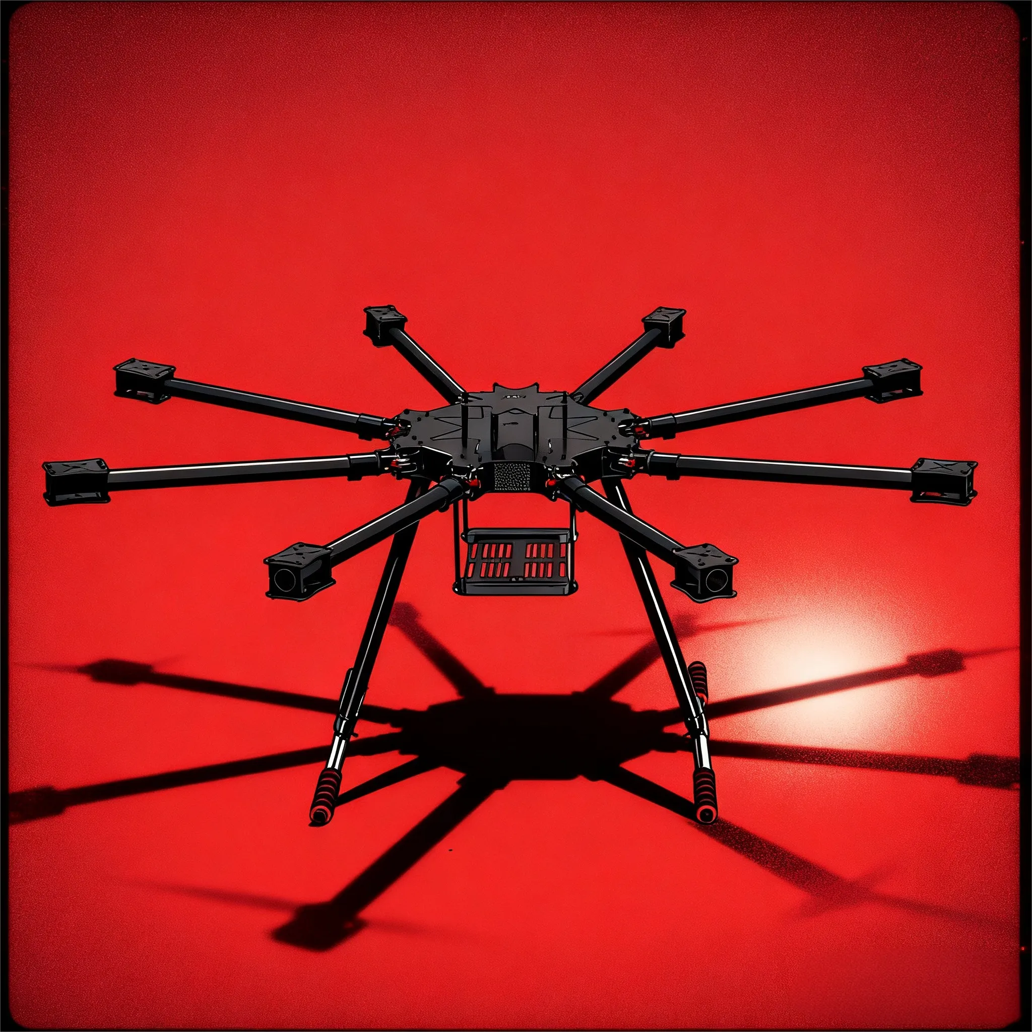 

Angeltoy LX1100 8Axle Octocopter Зонт типа Складная рама Мультикоптер Электронная выдвижная посадочная платформа DJI S1000 Tarot X8