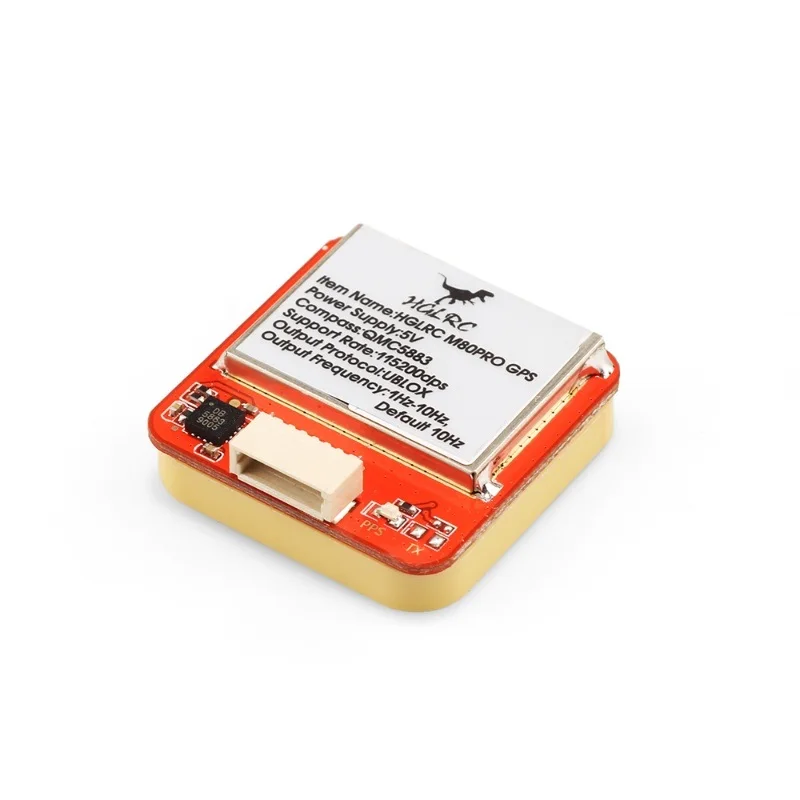

HGLRC M80 PRO ГЛОНАСС GALILEO QZSS SBAS BDS GPS-модуль QMC5883 Антенна с усилением компаса для радиоуправляемых самолетов FPV Дроны дальнего действия