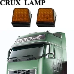 2 pcs led top lamp for volvo fh fm truck led top light 92'-on 1623726 1623727