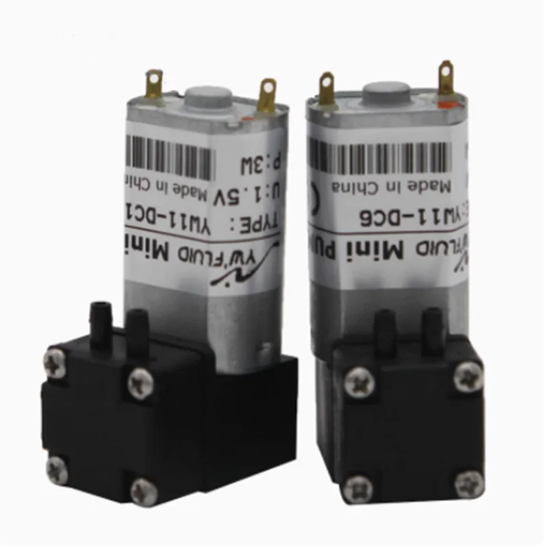 

Мини DC6V/12V мотор мембранный насос вода масло жидкие чернила дискретизации газа вакуумный насос всасывание отрицательного давления YW11