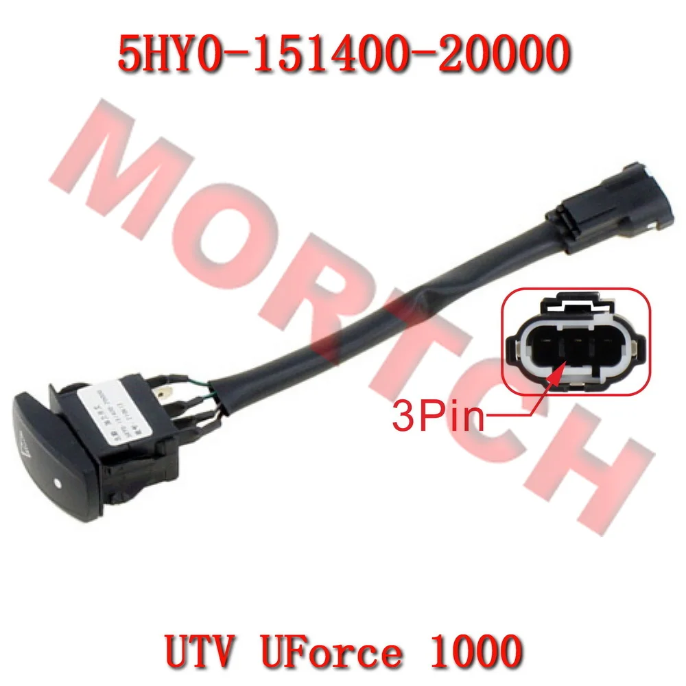 Substituindo o interruptor para CFmoto, UTV, UForce 1000, CF1000UU (EUA), CF1000UTR-3, CF1000UU(CA), CF1000UU, 5HY0-151400-20000