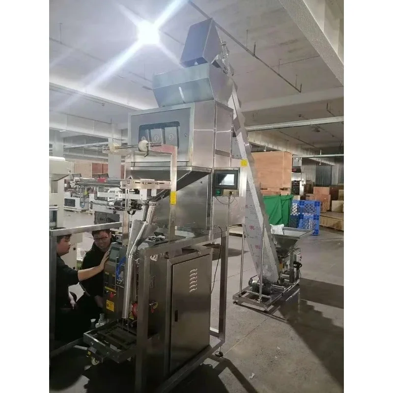 FL Vertical Fully Automatic Weighing Filling Sealing Wrapping Stand-up Bags Food Grade Granule Packaging Machine