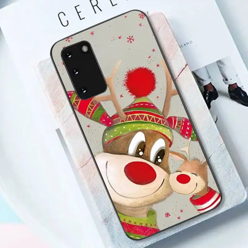 Merry Christmas Phone Case for Samsung S10 21 20 9 8 plus lite S20 UlTRA 7edge