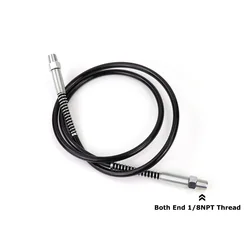 Manguera de alta presión para equipo táctico con rosca 1/8NPT