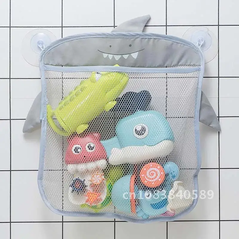 

Baby Bathroom Mesh Bag for Bath Toys Bag Kids Basket for Toys Net Cartoon Animal Shapes Waterproof Cloth Sand Toys Beach Storage