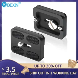 BEXIN DSLR Camera Ball Head Tripod Adapter Mount Quick Shot Clip Plate Arca Swiss Quick Release Plate PU40 PU50 PU60 PU70