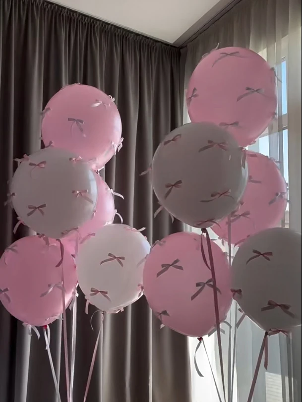 Latex-Ballon-Set (in Verschiedenen Farben Erhältlich) für Hochzeit, Junggesellenabschied, Heiratsantrag, Babyparty, Geburtstagsfeier-Dekoration – Detail 11