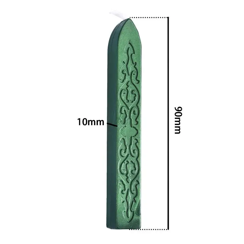5 sztuk / zestaw woskowanych patyczków z knotem Antyczny pasek wosku do pieczęci woskowych Wykonywanie zaproszeń na przyjęcie weselne Dekoracja