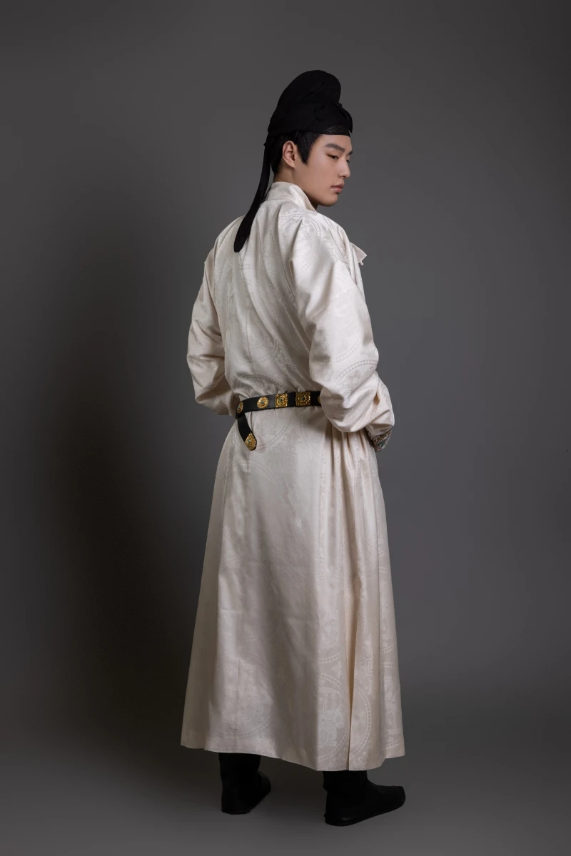 Broccato adulto tradizionale cinese Costume elegante Hanfu Robe Tang Dynasty girocollo abito