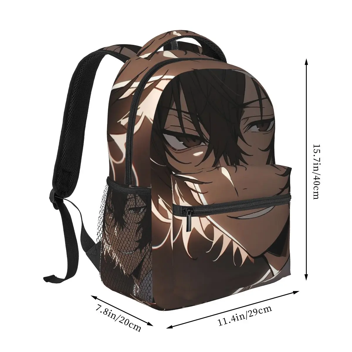 Osamu Dazai Bungo Stray Dogs Anime Backpack Student Boys Girls BookBag Kids School Bag Laptop Shoulder Bags for Men Women