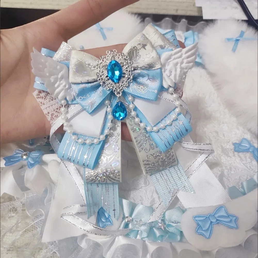Kit DIY de Laços de Fita Artesanais para Decoração de Lightstick Kpop, Pingente de Mochila Lolita, Fitas para Ita Bag, Suprimentos para Artesanato de Concertos e Festas