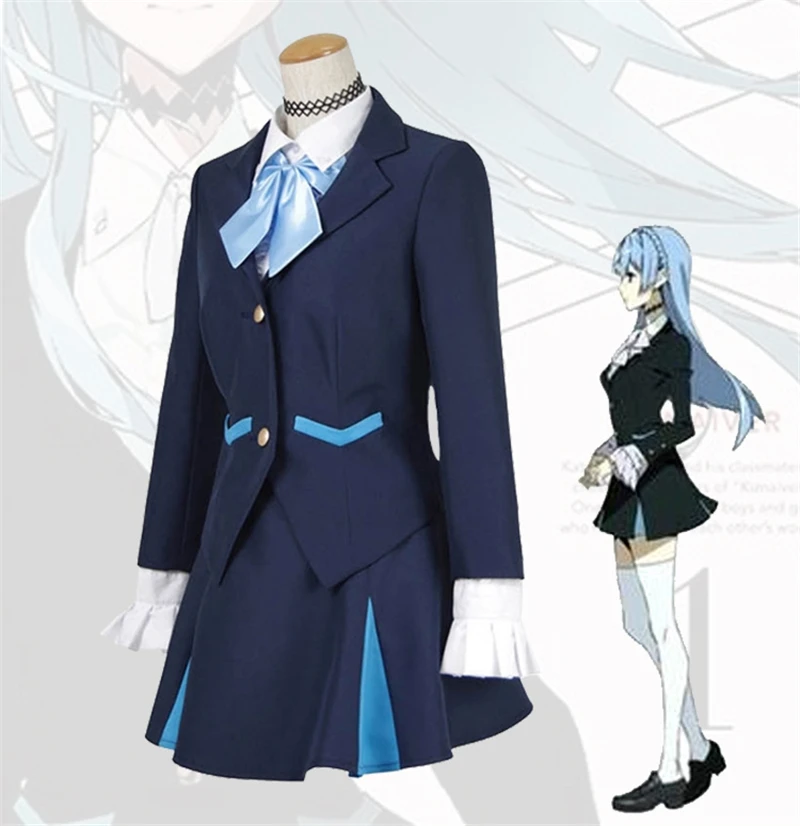 Kiznaiver-Anime Cosplay Costume pour Femme, Costumes d'Halloween, Uniforme JK, Veste Trempée, Jupe, Carnaval Japonais, Macozaki NorATM