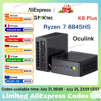 GMKtec K8 Plus Ryzen 7 8845HS MINI PC Windows 11 Pro WIFI6 BT5.2 Oculink Desktop Mini PC Gamer Computer DDR5 5600Mhz PCIe4.0 SSD