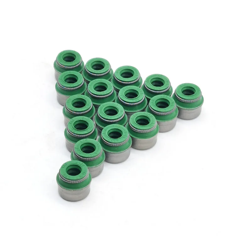 0000535658 16Pcs New Engine Valve Oil Seal For Mercedes Benz C/E/G/M/CLK/CLS/GLC/GLE/GLS/GL/SLC/SLK Class M271 M274 M272 OM642
