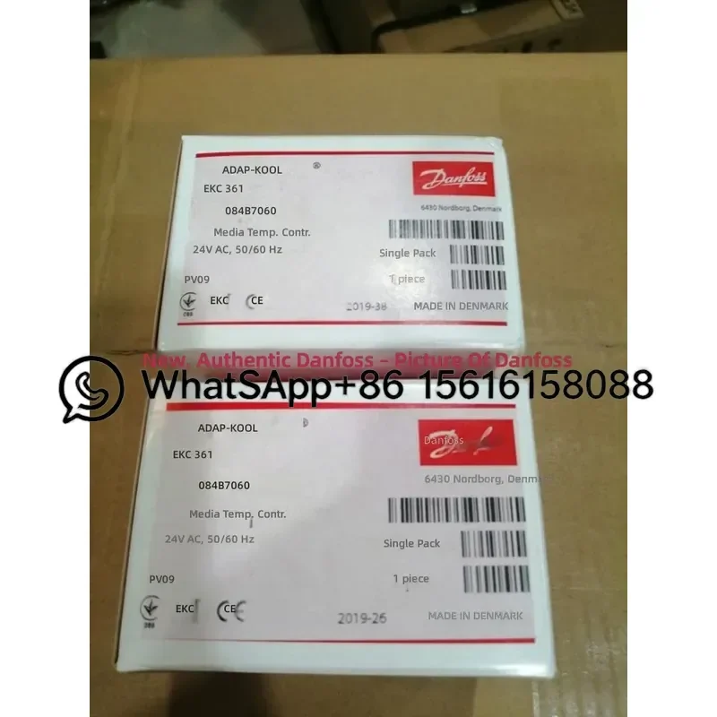 EKC361 084B7060 Danfoss Temperature Controller Original New Refrigeration Digital Thermostat HVAC Control Module Spare Parts