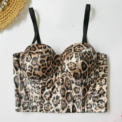 Velvet Leo print Corset Lady Hot Party Club Top Elegant Waist Bustier Sexy Bodice Corset For Slimming Underbust Bustier Lingerie