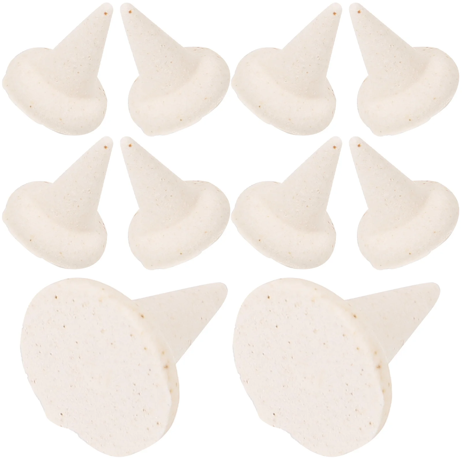 10Pcs Pottery Kiln Nails Refractory Support Nails Kiln Supporting Tools Clay Sculpture Tools Ceramic Refractory Support Nail