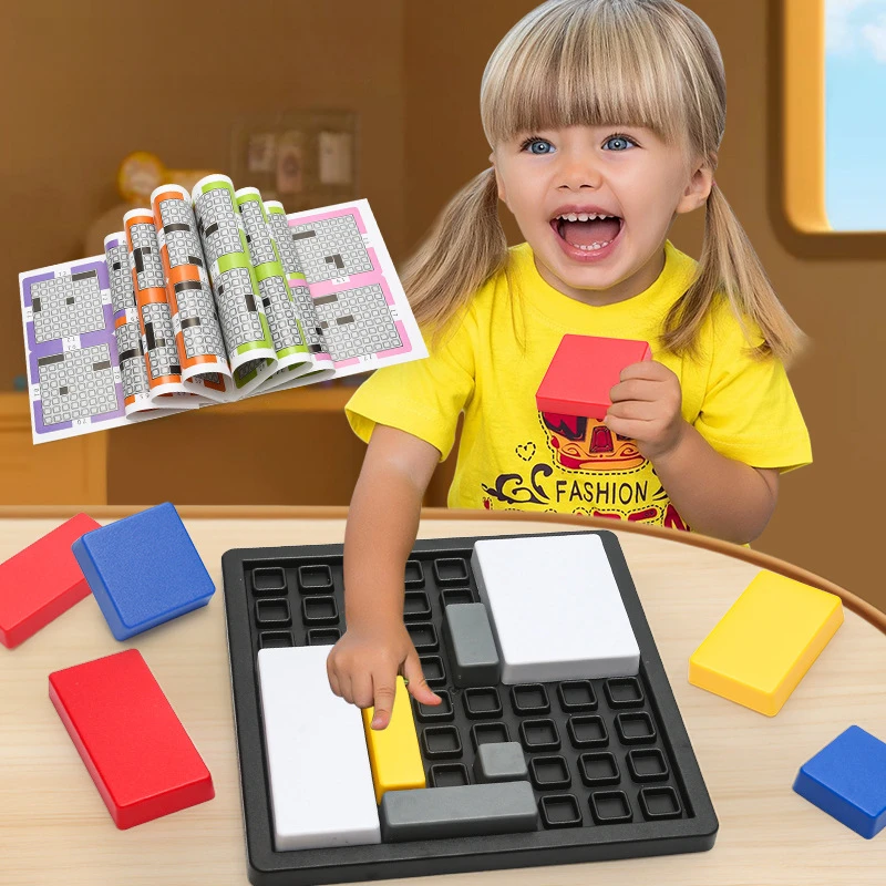 ألعاب ألغاز بنة تعلم التعليم لعبة تخفيف التوتر بانوراما التفاعل بين الوالدين التفكير المنطقي التدريب التخليص