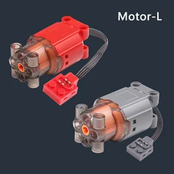 Building Block motor-L Plus Electrical Machinery Medium Speed/Torque PF Model Accessory Compatible with Lego Parts 888003 Motor