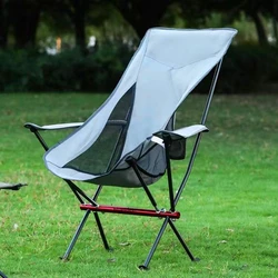 Bluesdeer 150kg Camping Fishing Folding Chair Tourist Beach Chaise Longue 의자. for Relaxing Foldable Travel Furniture Picnic