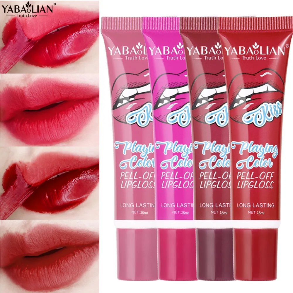 Afscheurende Lippenstift Hydraterende Lippenfilm Lipgloss Tekening Is Waterdicht Kleurvast En Antiaanbaklaag Verbetert De Teint-Make-Up