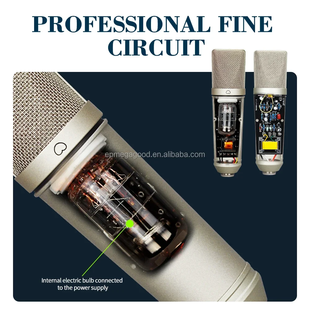 TUBE Microphone Classic Sound For All Applications U87 TUBE Studio-TUBE Microphone