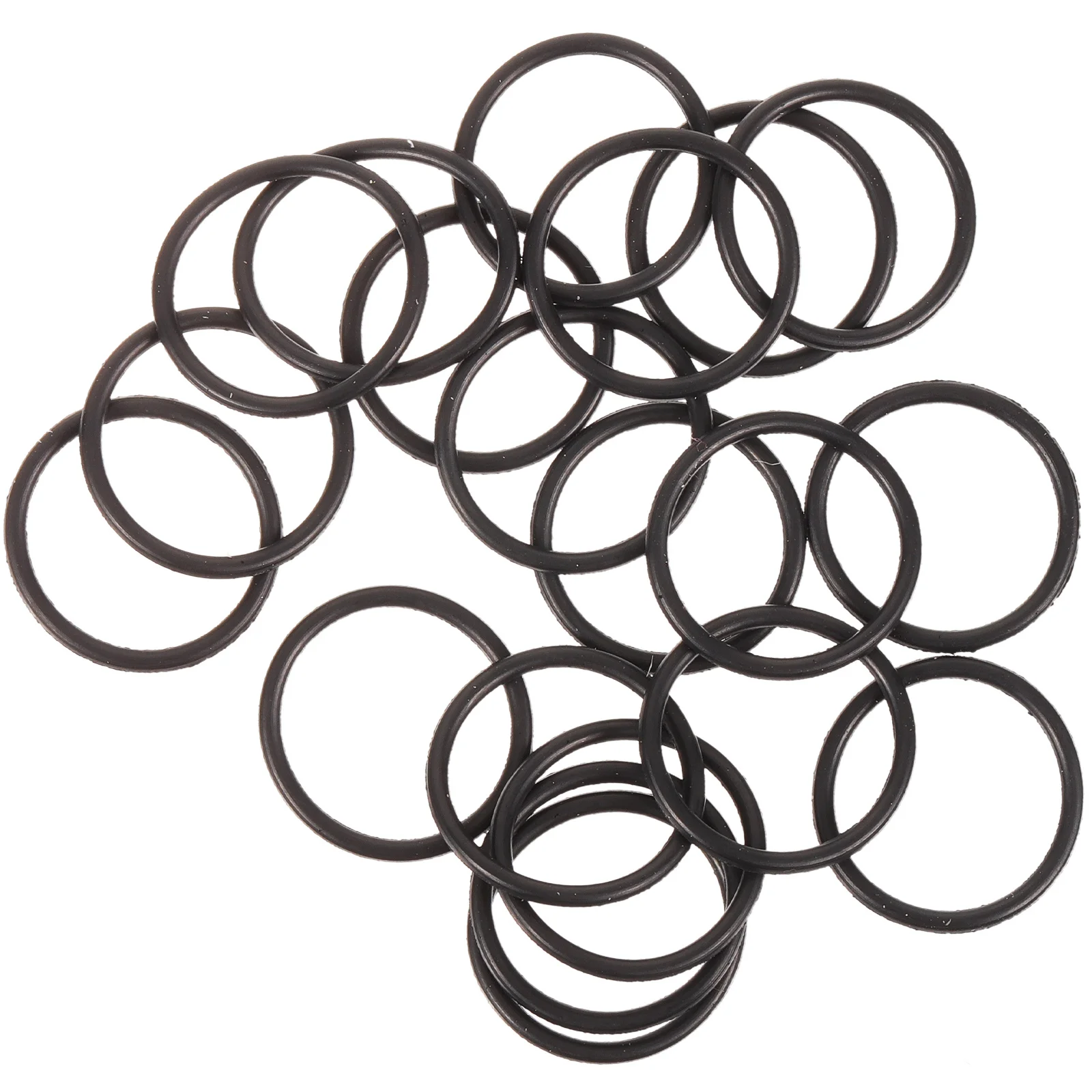 20pcs Trumpet Cornet Tuning Slide Rubber Rings Bumper Stopper Replacement Parts Repair Accessory Instrument Muffler