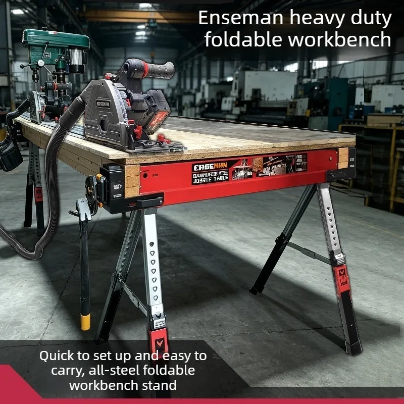 Foldable Workbench Bracket Scalable Woodworking Table Legs Portable Multifunctional Desktop Support Legs Carpentry Work Parts