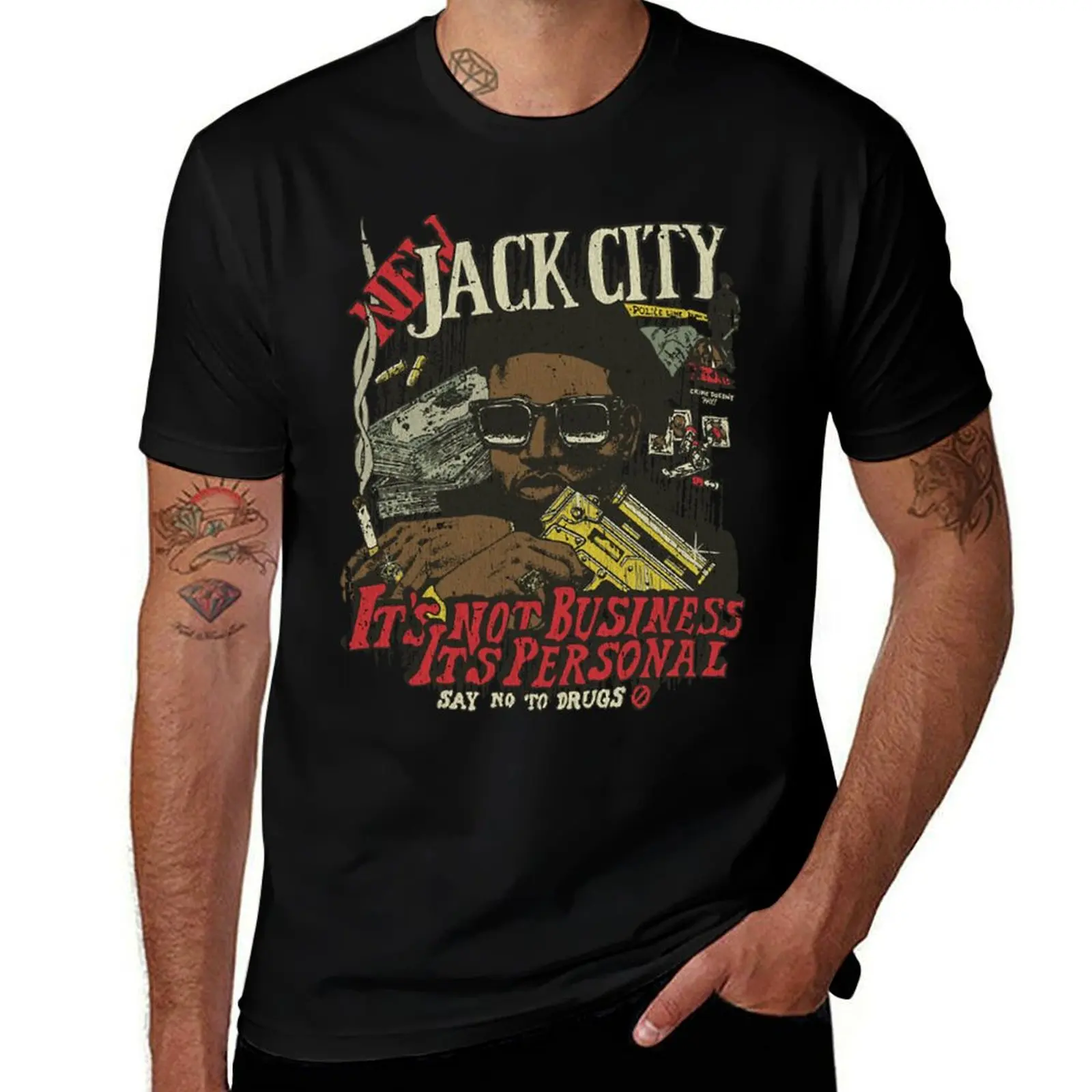 New Jack City It's Personal 1991 T-Shirt summer top quick drying cheap stuff mens big and tall t shirts