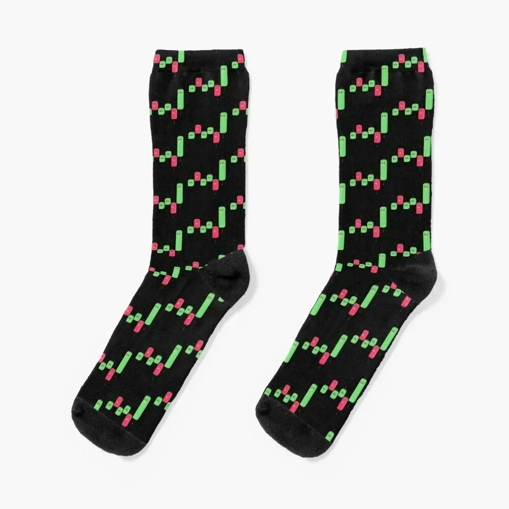 

Cute stock market candle breakout Socks ankle gym winter Men's Socks Luxury Women's