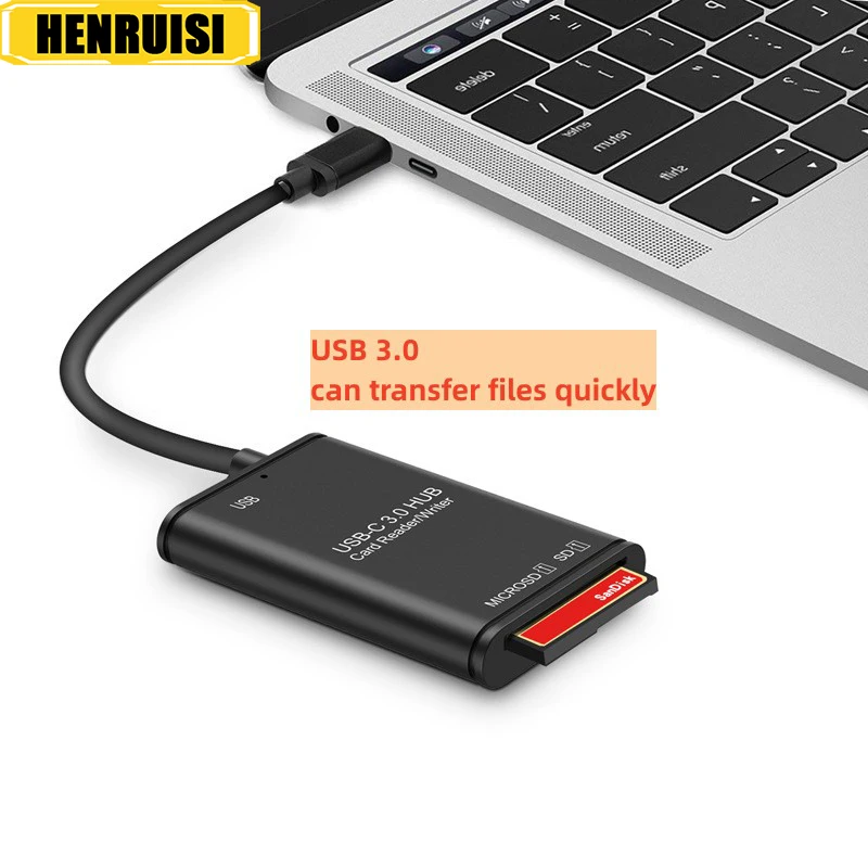 

USB Hub 3.0 Splitter USB Hub 2.0 TF SD Card Reader All In One 3 Port SD Reader Slot USB Hub 3.0 For PC Computer Accessories