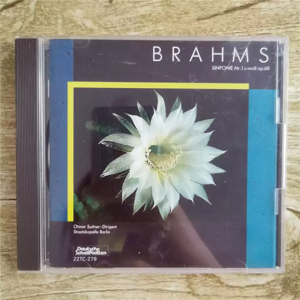 

CD BRAHMS SINFONIE NR 1 — классическая версия оркестра Rendition of The Berlin State Opera Классические симфонические произведения