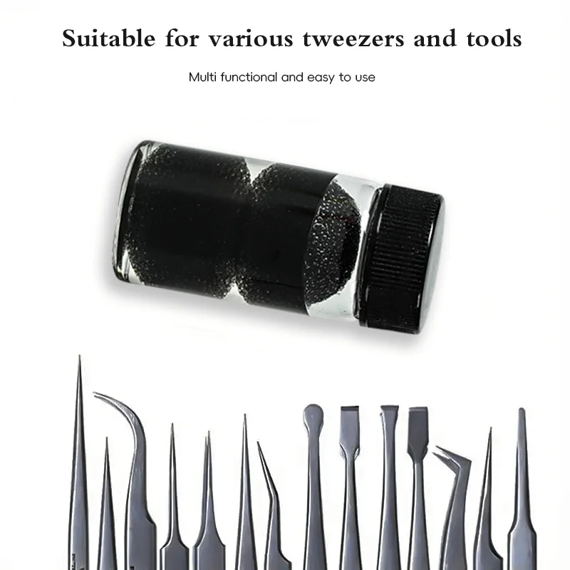 Reusable Eyelash Extension Tweezers Cleaning Solution, Portable Tool Cleaner, Essential for Eyelash Technicians, Gentle Formula
