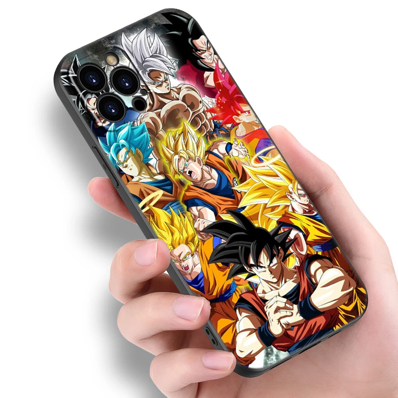 Anime D-Dragons B-Balls Z Phone Case For Samsung M15 M55 M14 M54 F55 C55 F34 M53 M34 M33 M52 M51 M12 M13 M23 Note 10 20 Ultra 5G