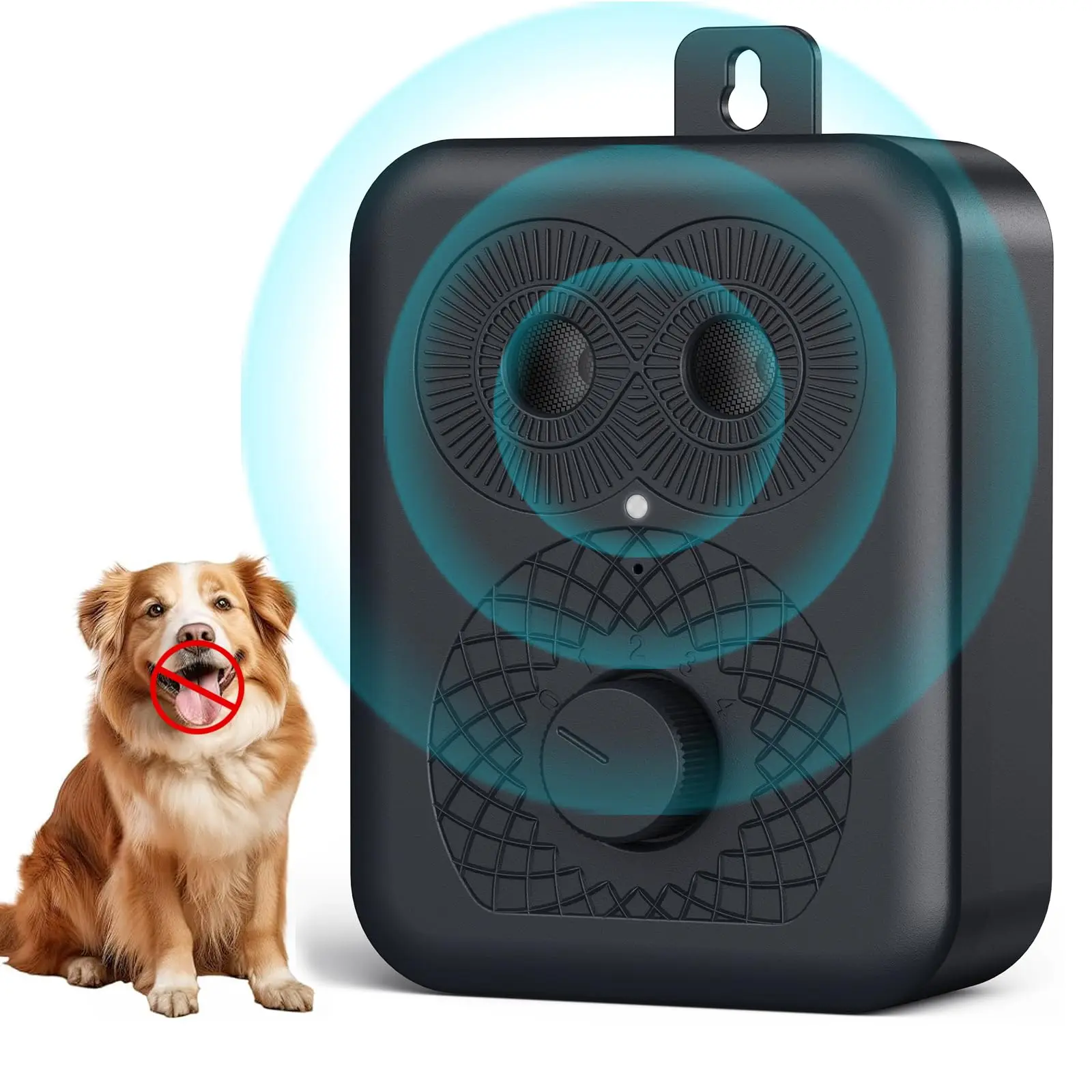 Dog Barking Deterrent Devices Indoor & Outdoor, Rechargeable Barking Dog Silencer,Stop Neighbors Dog from Barking,Safe for Dogs