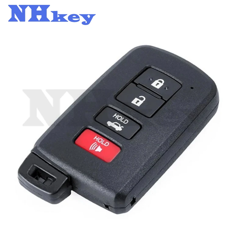 NHKEY 2011-2017 Camry Avalon Corolla Aurion 3 + 1 przycisk FSK433 MHz Keyless-Go inteligentny klucz/FCC ID: BA4EQ/PN: 89904-33460 89904-12340